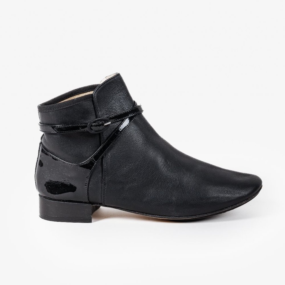 Repetto Mythique Trevor Black Leather Boot